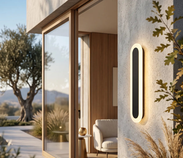 Aplica Exterior Ana – 8W, Design Slim, Lumina Calda