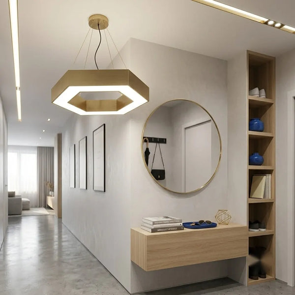 Aplica-LED Diametru-600x100-Fir1000MM Elena Putere-48W Lumina-6500K