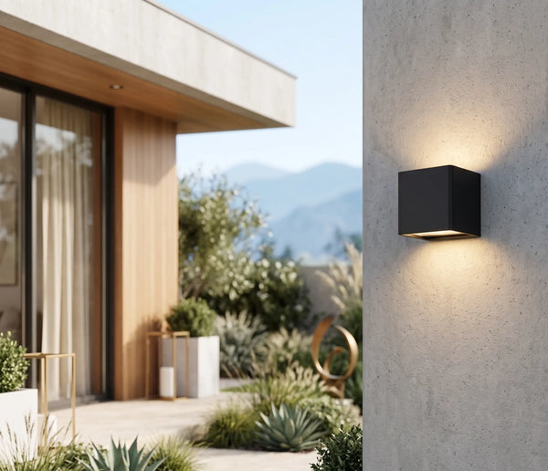 Aplica Exterior LED Vienna 2.5W IP54, Design Minimalist, Lumina Calda