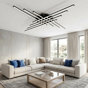 Lustra-Cu-Telecomanda-LED Dimensiune-L1060xW1060xH90mm Adriana Putere-130W Lumeni-9100lm