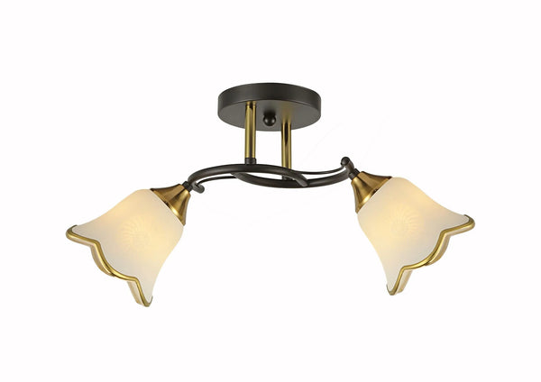 Lustra E27 Fara Bec Praga – D500×270 mm, 2×E27 max 40W