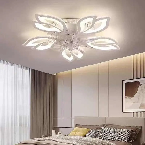 Lustra-LED-Telecomanda-Ventilator Dimensiune-D630x1800MM Monaco Putere-110W Lumina-4000K