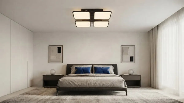 Lustra-Telecomanda Putere 88w Verona Dimensiuni 420x420x100mm Temperatura-Culoare 3000k-4000k-6500k