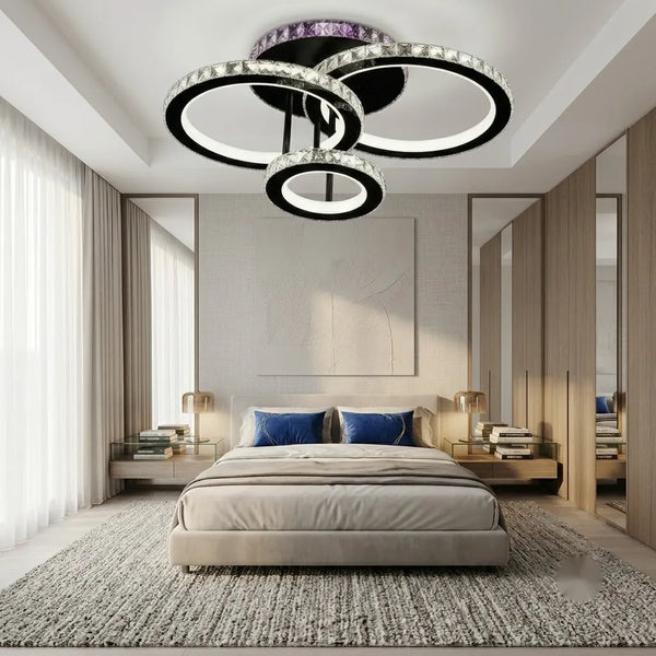 Lustra LED Victoria – 134W, 545×445×160 mm, Lumina Reglabila 3000–6500K