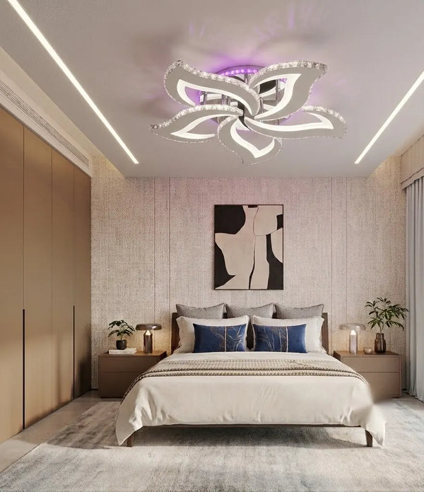 Lustra LED Sofia – Ø630 mm, 156W, Culoare Reglabila & RGB, cu Telecomanda