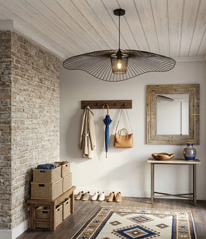 Pendul rustic Monaco – Ø600×H200 mm, E27 max 60W