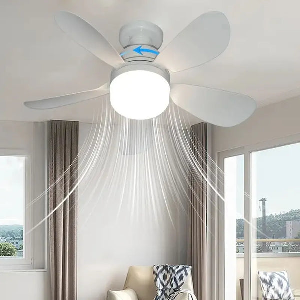 Ventilator Bec LED Telecomanda Florenta 15w-Bec-15w-ventilator Dimensiuni 520x183mm Culoare 3000k-4000k-6500k