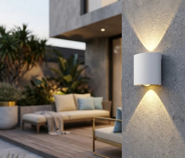 Aplică LED Exterior Cristina – 3000K, Alb