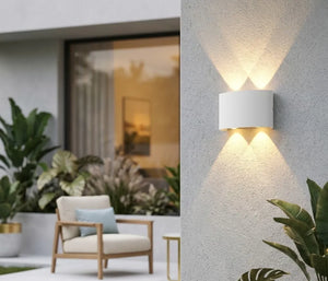 Aplică LED Exterior Valencia – 3000K, Alb