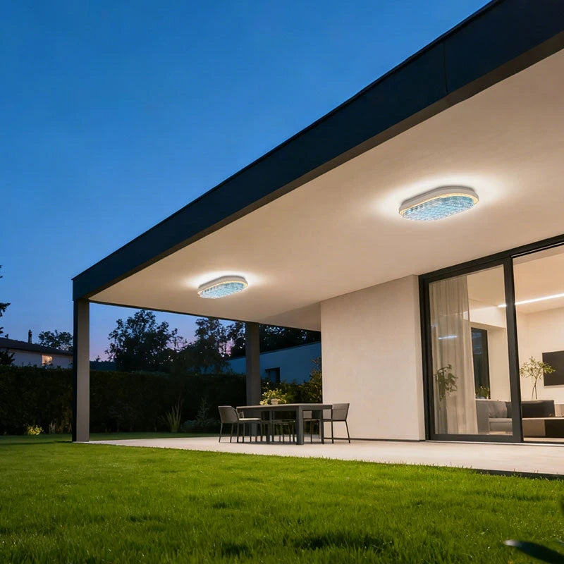 Aplica LED de Exterior AX325/270WH, IP65, Alb