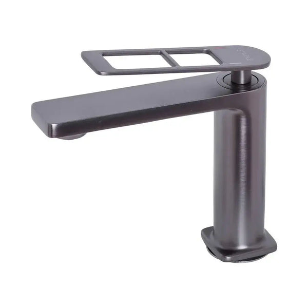 Baterie Lavoar Nice Cartus Ceramic Alama Sanitara Gri Satin Racorduri si Kit Fixare Incluse 9707N