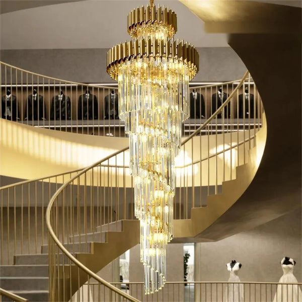 Candelabru decorativ Atena – Ø450 mm, finisaj auriu