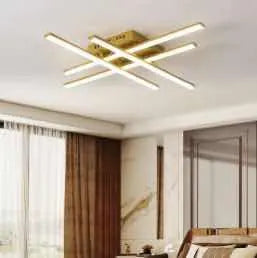 Lustra-Cu-Telecomanda-LED Dimensiune-550x550x120mm Raluca Putere-80W Culoare-Lumina-3000K-6500K