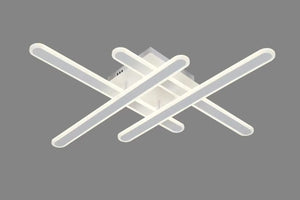 Lustra-Cu-Telecomanda-LED Dimensiune-800x800x120mm Monaco Putere-144W Culoare-Lumina-3000K-6500K
