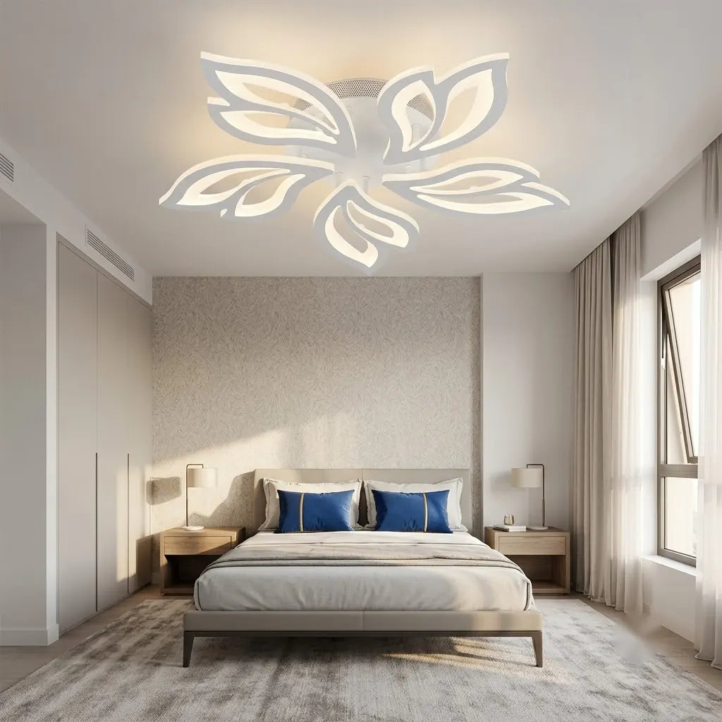 Lustră LED Verona cu Telecomanda – 110W, Ø640×90 mm, 3000K–6500K, Alb, Dimabil