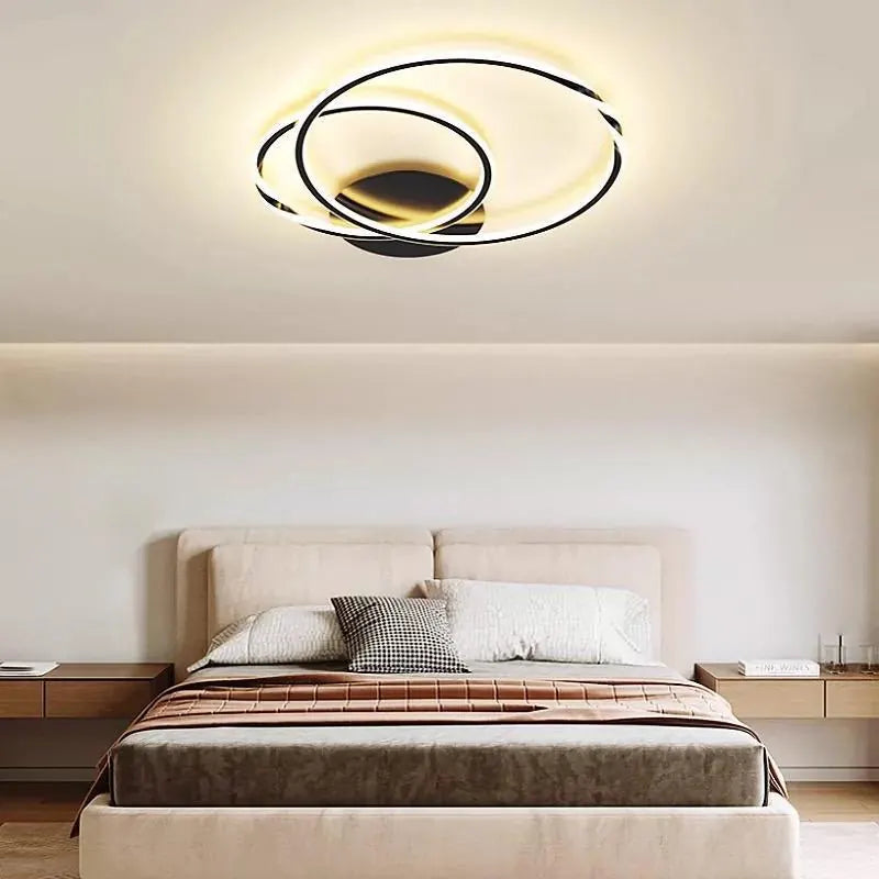 Lustra-LED-Telecomanda Dimensiune-500x430x80mm Valencia Lumina-3000K-4000K-6500K