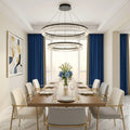 Lustra-LED-Telecomanda Dimensiune-850x600xH1000mm Barcelona Putere-120W Lumina-3000K-4000K-6500K