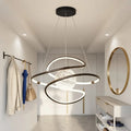 Lustra-LED-Telecomanda Dimensiune-D600xH400mm Delia Putere-110W+40W Lumina-3000K-4000K-6500K