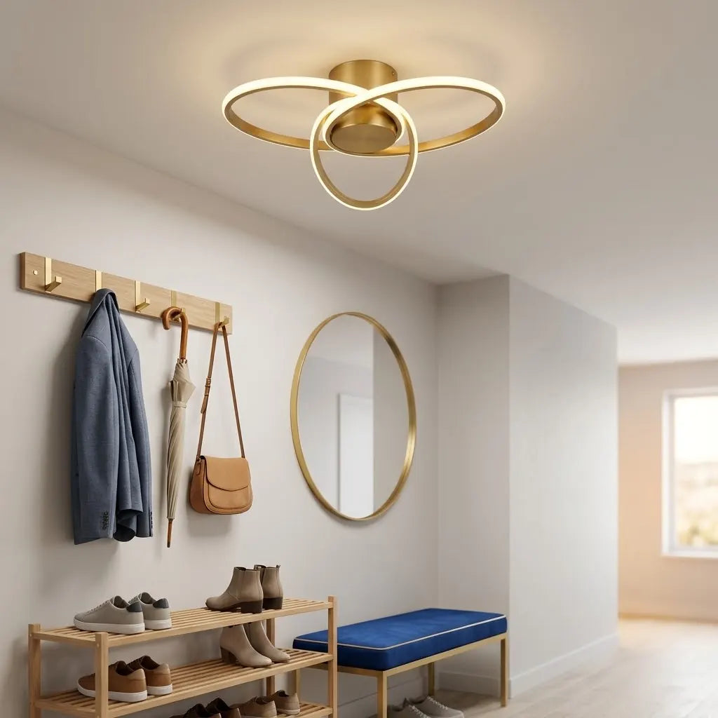 Lustra-LED-Telecomanda Dimensiune-D470xH100mm Corina Putere-78W Lumina-3000K-4000K-6500K
