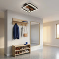 Lustra-LED-Telecomanda Dimensiune-350x300xH110mm Zurich Lumina-3000K-4000K-6500K
