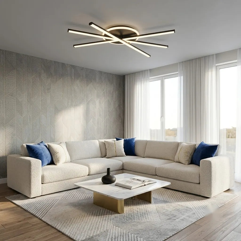 Lustra-LED-Telecomanda Dimensiune-D600 Geneva Putere-80W