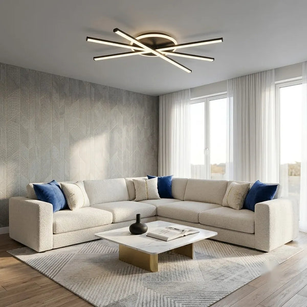 Lustra-LED-Telecomanda Dimensiune-D600 Geneva Putere-80W
