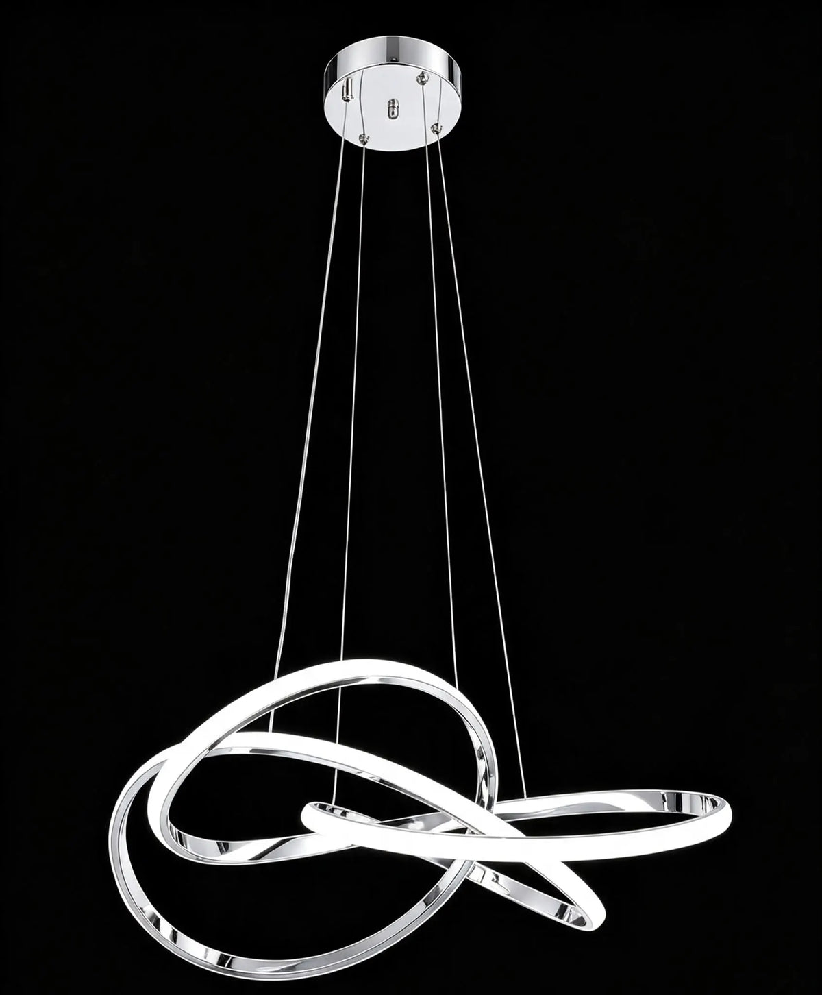Lustra-LED-Telecomanda Dimensiune-D500mm Venetia Lumina-3000K-4000K-6000K