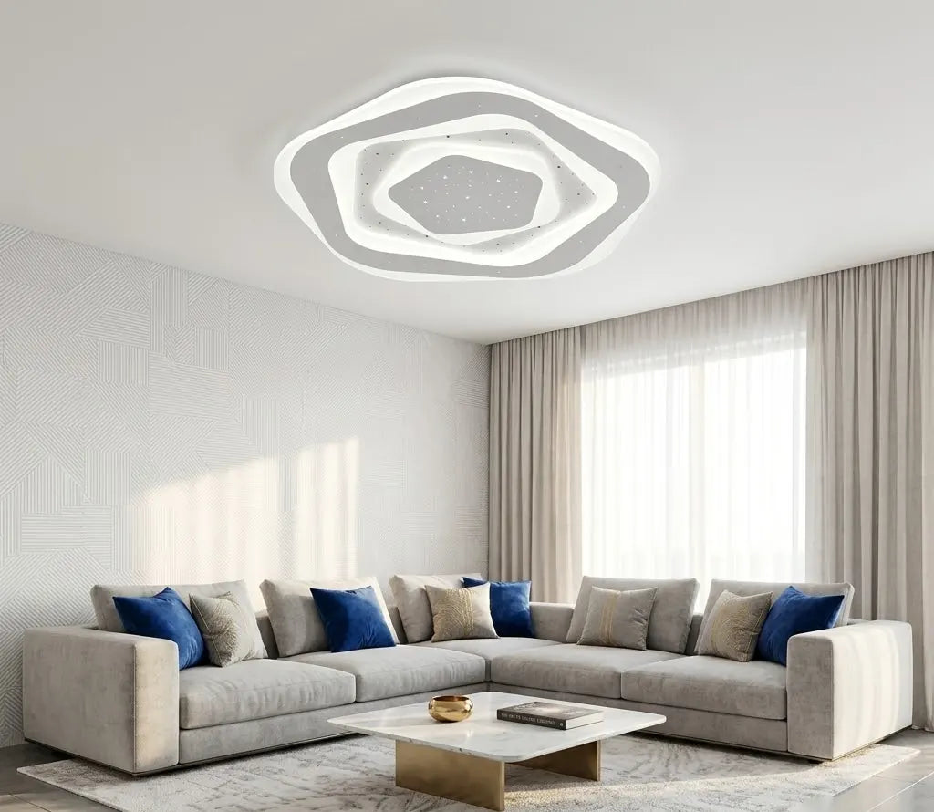 Lustra-LED-Telecomanda Dimensiune-D500MM Atena Putere-90W