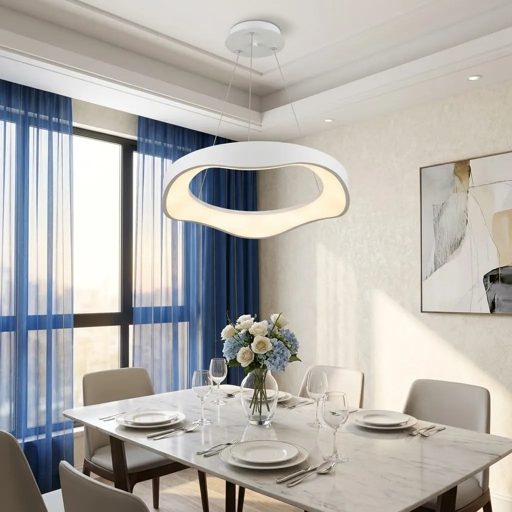 Lustra-LED Culoare-gri-Putere-82W Lumeni-8200lm Dimensiune-52cm Maria