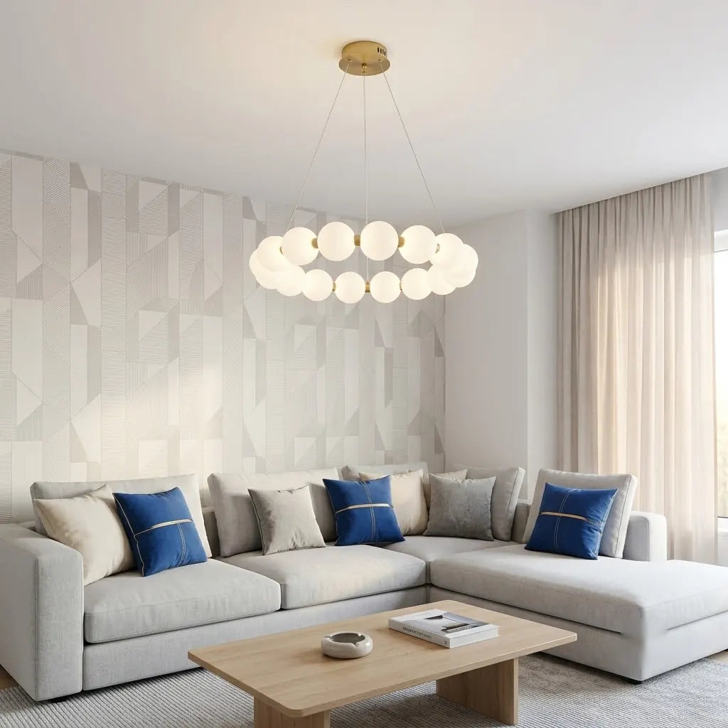 Lustra-LED Dimensiune-D600xH1000 Roma Putere-48W Lumina-3000k-4000K-6500k