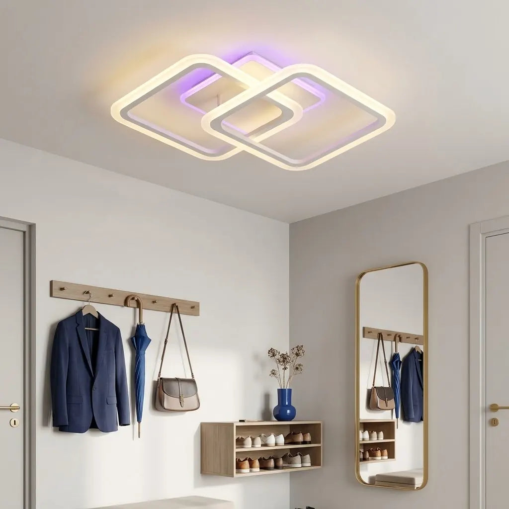 Lustra-Telecomanda-LED Dimensiune-D500mm Berlin Putere-60W Lumina-3000K-6500K