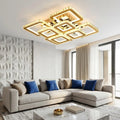 Lustra-Telecomanda-LED Dimensiune-100cm Victoria Putere-180W Lumina-3000K-6000K