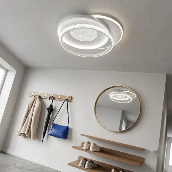 Lustra-Telecomanda-LED Dimensiune-530x430x90MM Barcelona Putere-130W Lumina-3000k-4000k-6500k