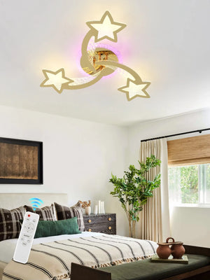Lustra-Telecomanda-LED Dimensiune-D500mm Putere-96W Corina