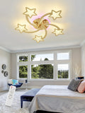 Lustra-Telecomanda-LED Dimensiune-D600mm Gabriela Putere-120W Lumina-3000K-6500K
