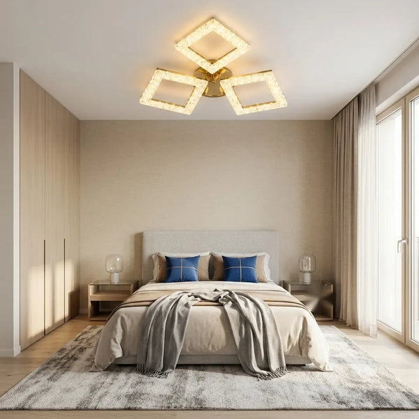 Lustra cu Telecomanda Madrid – 60W, 3000K–6500K, Liniar