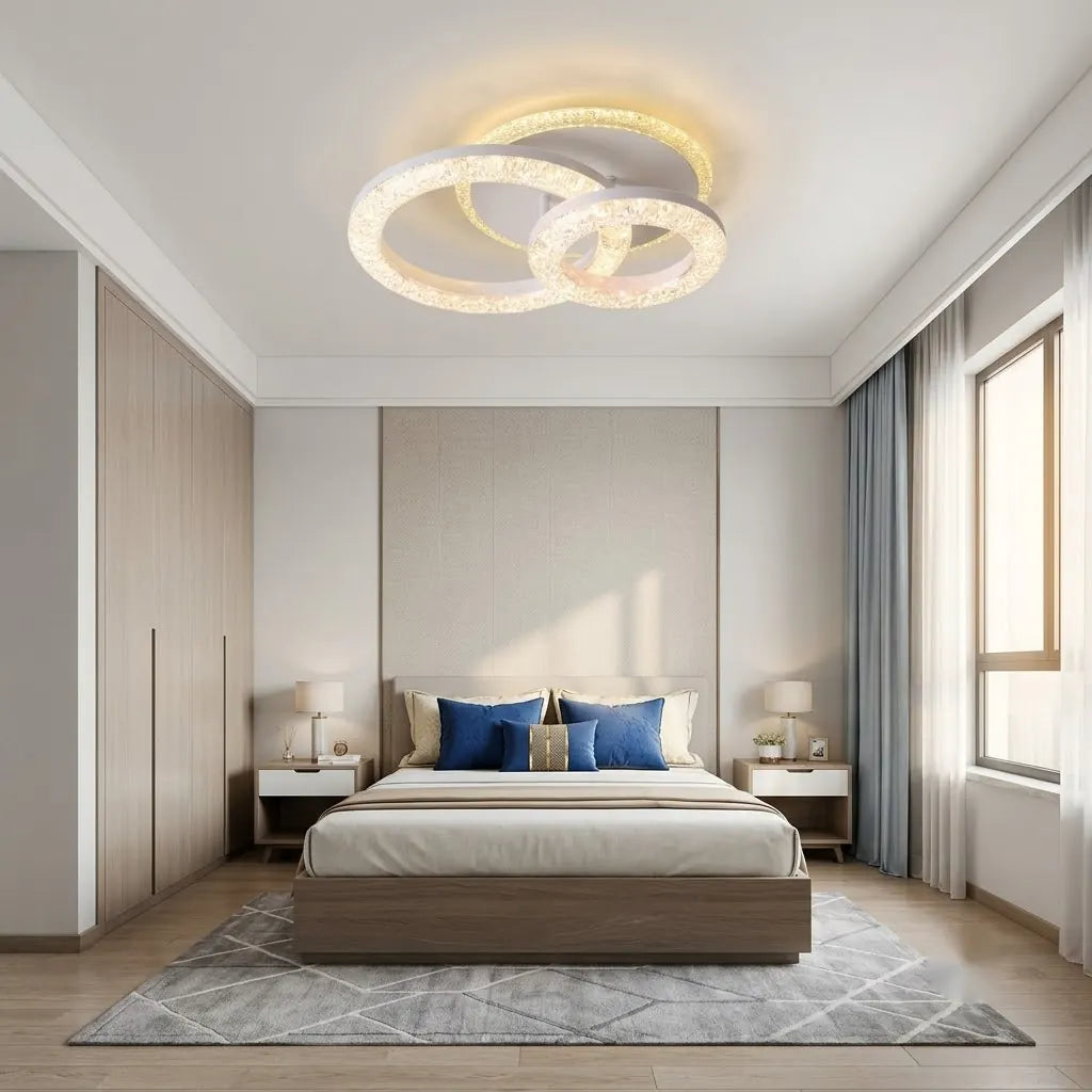 Lustra cu Telecomanda Valencia – 80W, 3000K–6500K