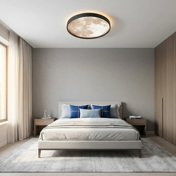 Lustră LED Venetia – 36W, 3000K–6500K, Moon
