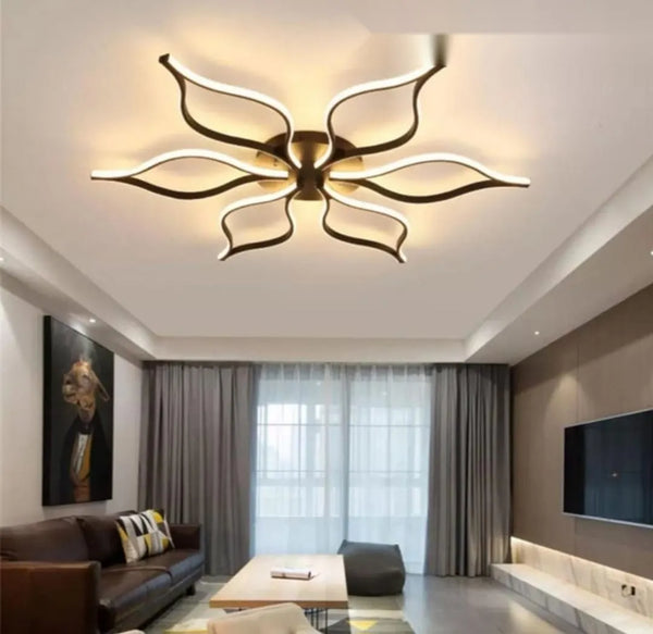 Lustră LED Marian cu Telecomandă, Design Modern, Lumină Reglabilă 3000K–6500K