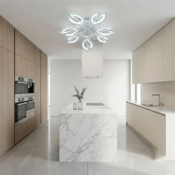 Lustra LED cu Torino si telecomanda – 100W, Ø625×H125 mm, Alb, 3000–6500K