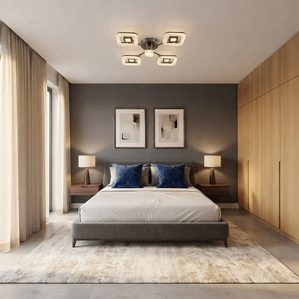 Lustra LED Venetia cu design modern si lumina reglabila –