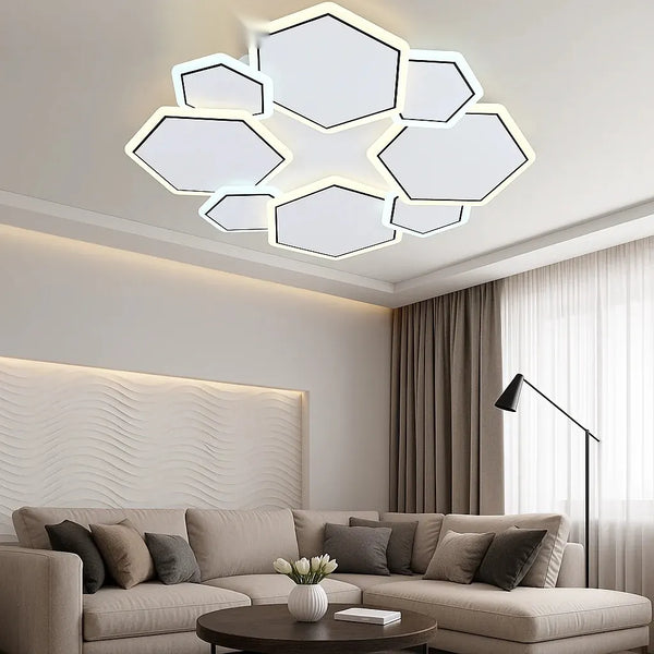 Lustra LED Florenta moderna cu 8 surse de lumina