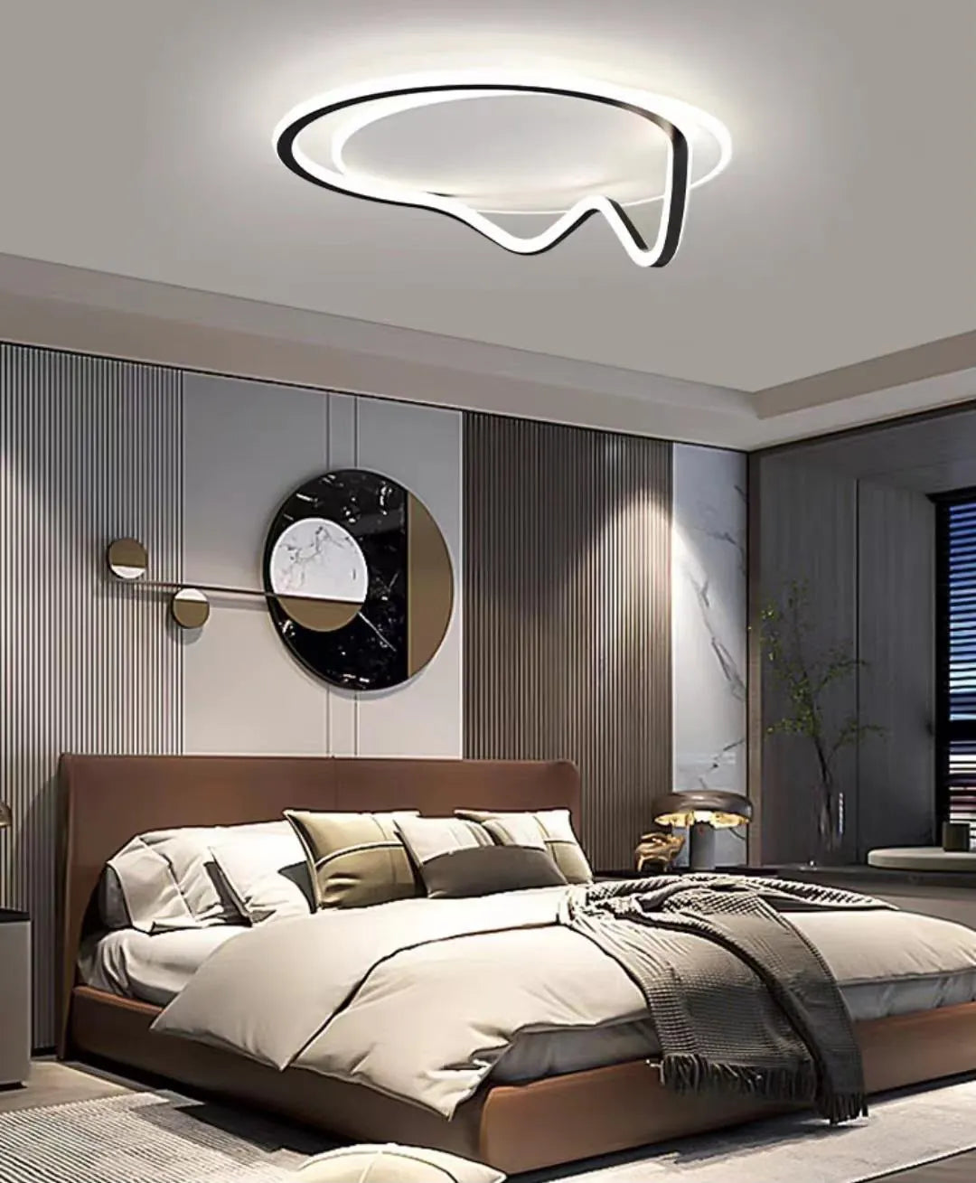 Lustra Telecomanda Madrid 69x2w Culoare 3000K-4000K-6500K Dimensiuni 530x420x130mm