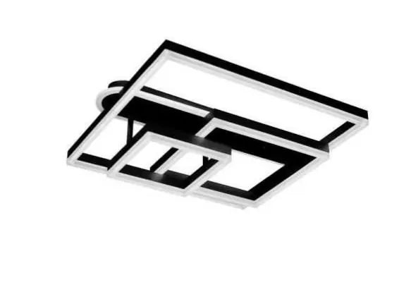 Lustra telecomanda Roma 240w Temperatura Culoare 3000k-4000k-6500k Dimensiuni 500x500x300mm _2