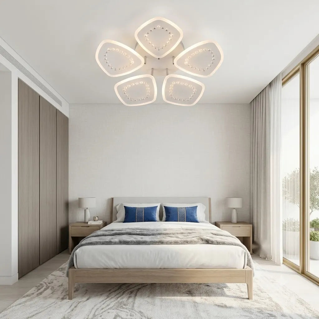 Lustra cu Telecomanda Milano – 150W, 520×80 mm, 3000K–6500K