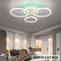 Lustră LED Roma cu Telecomanda 2.4G – 90W+RGB, 500×400×100 mm