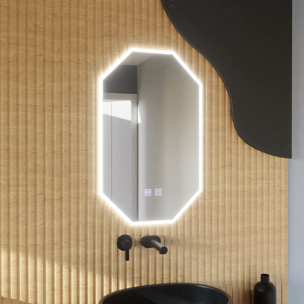 Oglinda LED Roma E43S/50X80, Lumina si Sistem Dezaburire, 50X80cm
