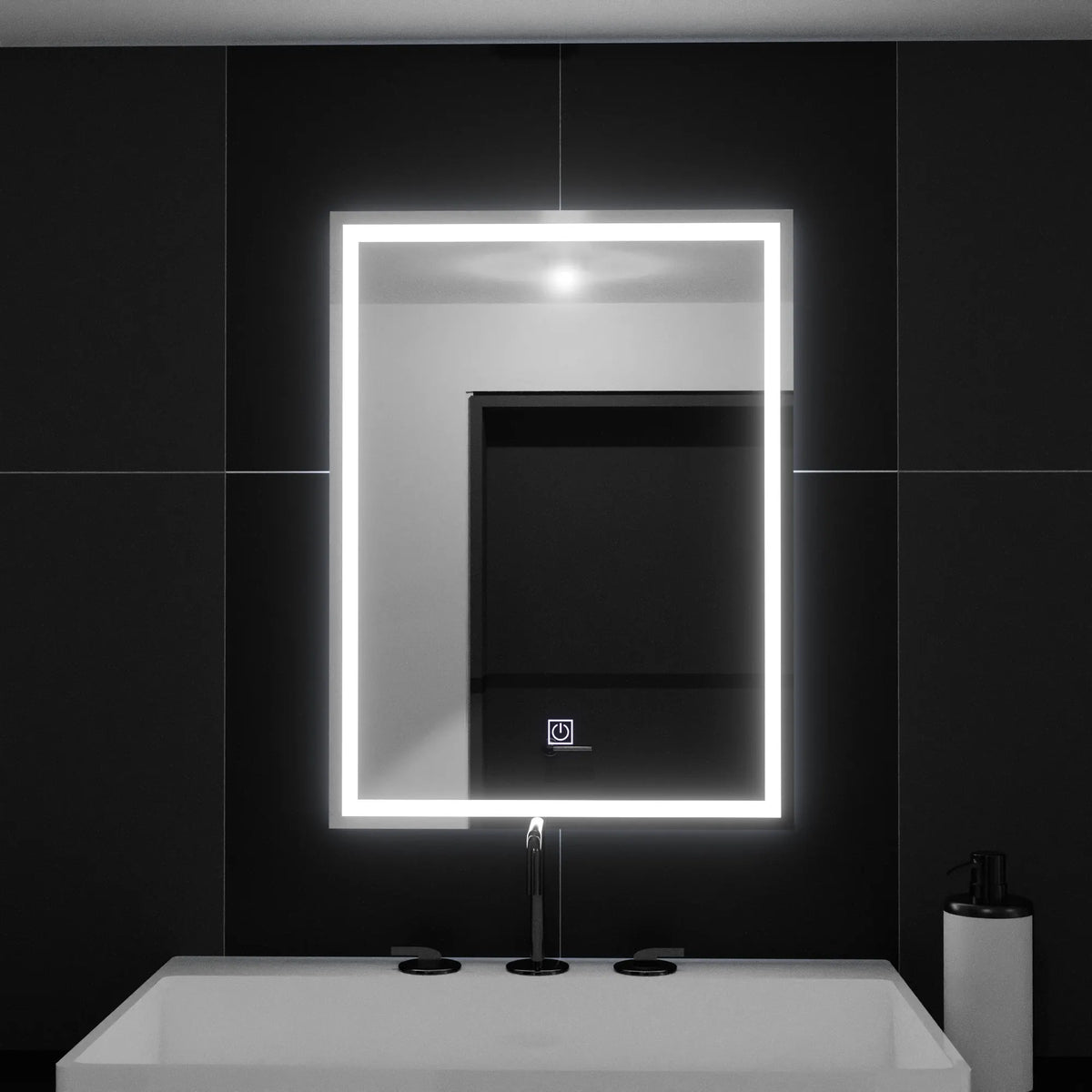 Oglinda LED Maria Rectangulara, 50x70cm, FRAME Basic Touch