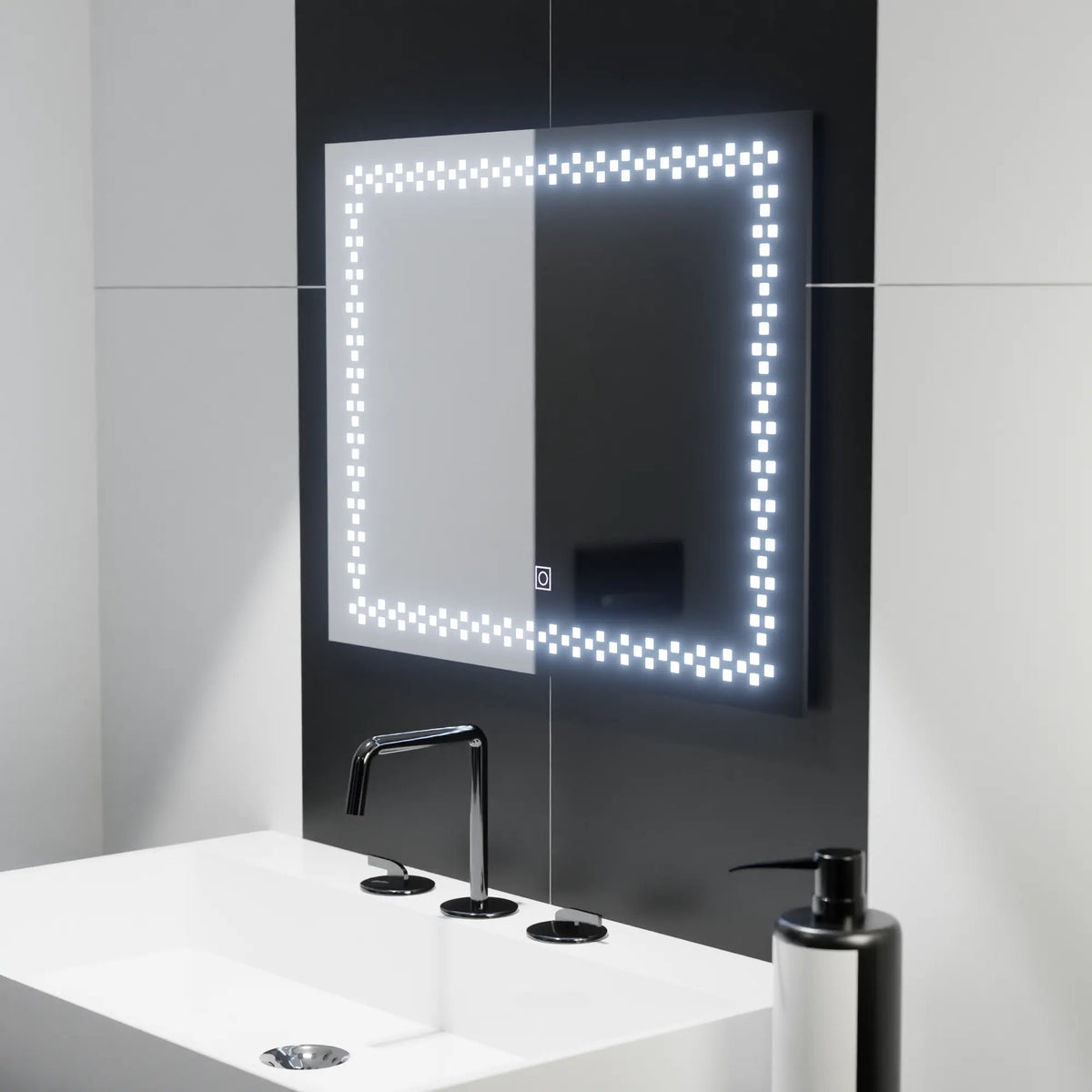 Oglinda LED Rectangulara 80x60cm Irina Basic Touch