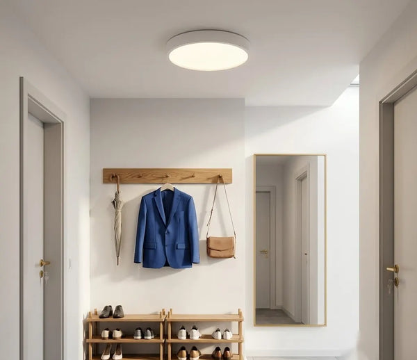 Plafoniera LED Barcelona rotunda albă 30W, Ø300 mm, lumină reglabilă 3000K / 4500K / 6500K